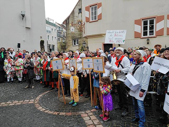Bild 12: Das Narrengericht in Tiengen hat getagt &ndash; hier sind die Bilder