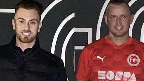 Neu: Dionisio Cascio Ingurgio (links) und Adrian Sobczyk wechseln in der Winterpause zum FC 08 Bad Säckingen.