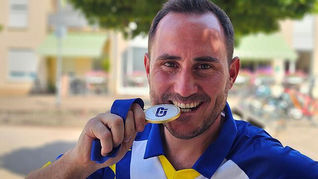 Matthias Laukart aus Fahrnau ist mit der deutschen Nationalmannschaft Europameister im Boule geworden. Foto: Gerald Nill