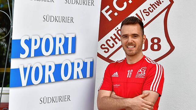 Bezirksliga-Querpass: Yannik Lais (28) vom FC Schönau stellt sich den Fragen von SÜDKURIER-Regiosport Hochrhein und tippt den ...