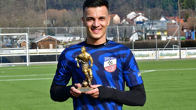 Bezirksliga-Torschütze des Jahres: David Duvnjak vom VfB Waldshut erzielte im vergangenen Jahr mit seinem Fallrückzieher das schönste ...