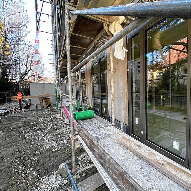 Bild 8: So sieht der Wohnkomplex Laubenhof von innen, unten und oben aus: Ein Rundgang durch das Bauprojekt
