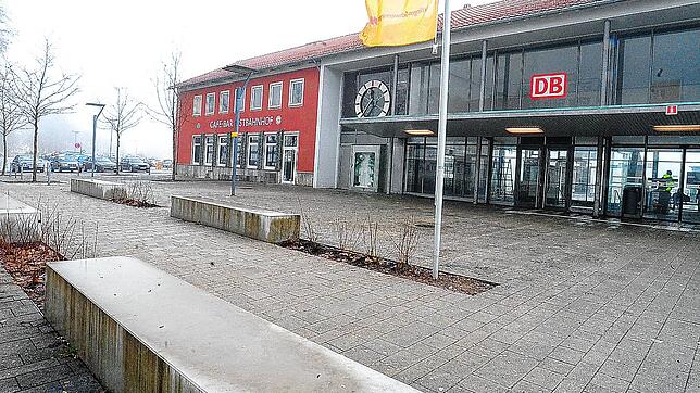 Der Schwenninger Bahnhof.