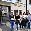 Die Organisatoren des Kleiderkarussells treffen sich zur Planung (von links): Ulla Hahn, Steffanie Töpfer, Carmen Beck, Cynthia Beck und ...