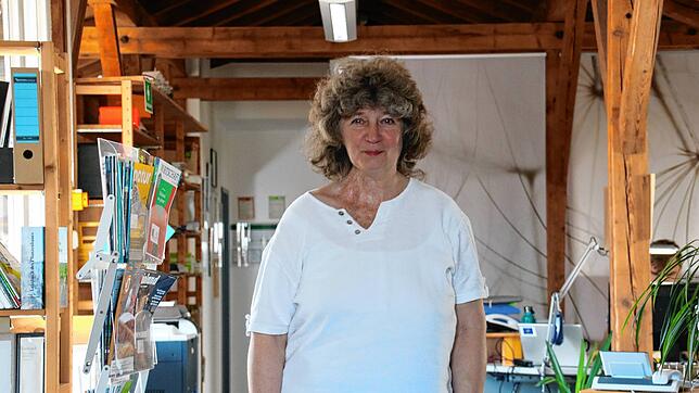 Marion Hammerl in den Geschäftsräumen der Bodensee-Stiftung in Radolfzell. Bis zum Sommer dieses Jahres war sie dort als ...