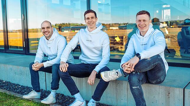 Sie sind das Start-up-Trio von Mutwerk: Sebastian Igel, Marcel Bücheler und Manuel Fitz (von links) haben mit dem Bambusladen ihr erstes ...
