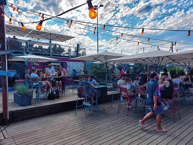 Am Wochenende geht es hoch her auf der US-Mex Terraza.