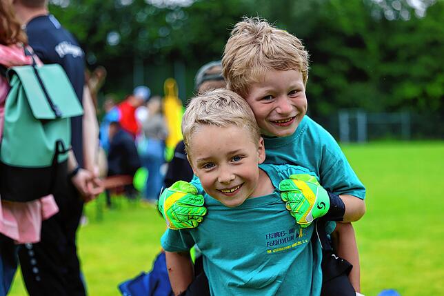 Bild 16: Beim großen Fußballturnier der Radolfzeller Grundschüler zeigen die Nachwuchskicker ihr Talent