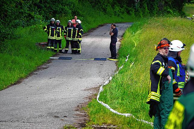 Bild 26: Bilder der Waldbrandübung der Feuerwehr Tengen