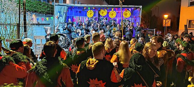 Bild 9: Die besten Bilder der Guggenmusik am Rosenmontag