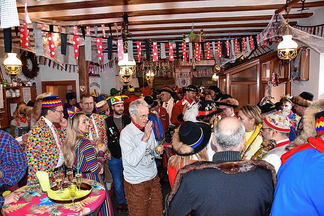Bild 6: Famose Narrenmesse in Wiechs: Die besten Bilder der Narrentage 2025