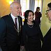 Bürgermeister Jürgen Maas und seine Ehefrau Carola Maas begrüßten die Gäste auf dem Neujahrsempfang persönlich mit Handschlag und ...