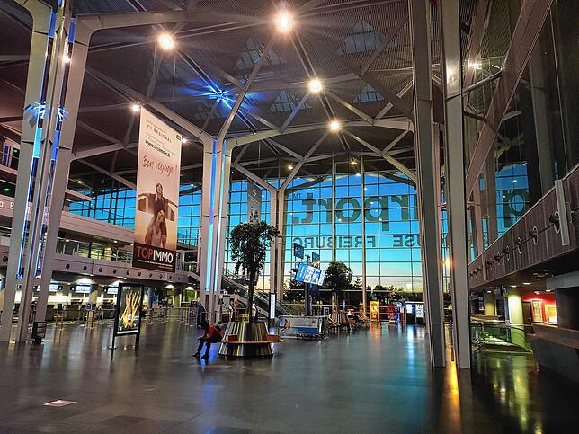 Bild 5: Verlassene Terminals, Corona-Tests und Flugzeuge am Boden: Ein Rückblick auf 2020 am Euro-Airport in Bildern