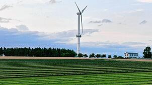 Das Windrad beim Bäumle-Hof muss abgerissen werden.