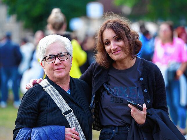 Maria und Daniela Coluccelli aus Meckenbeuren.