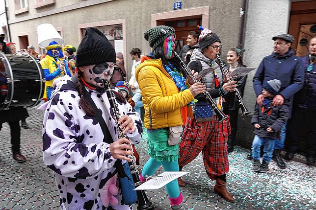 Bild 11: Bilder vom Fasnachtsumzug in Laufenburg