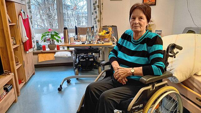 Apollonia Krumm fühlt sich im Alten- und Pflegeheim St. Lioba in der Villinger Südstadt wohl.
