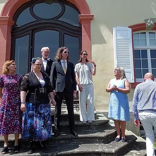Geburtstagsständlichen der Familie