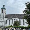 Blick auf die Kirche St. Ulrich und St. Afra in Kreuzlingen.