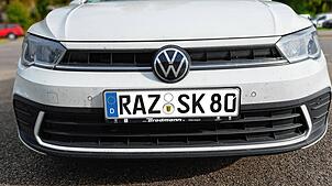 Ein eigenes Kennzeichen wie das auf dieser Fotomontage empfiehlt der Forscher Urlich Borchert für die Stadt Radolfzell – sowie neue ...