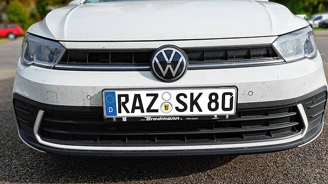 Ein eigenes Kennzeichen wie das auf dieser Fotomontage empfiehlt der Forscher Urlich Borchert für die Stadt Radolfzell – sowie neue ...