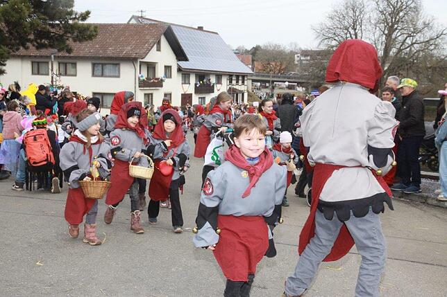 Bild 8: Premiere: Erster Kinderzunftmeisterempfang und Umzug der Narren am Bodensee