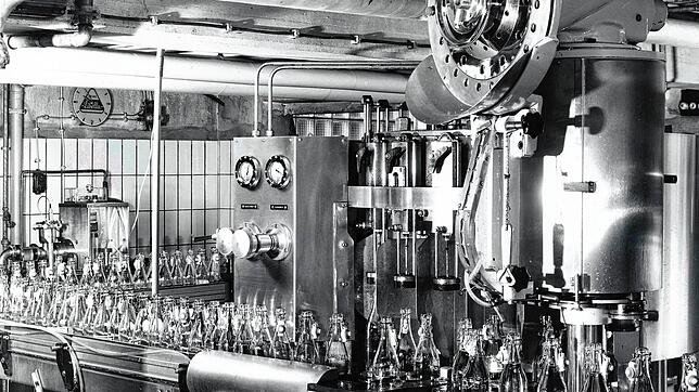 In dieser modernen Abfüllanlage füllte die Firma Lang bis 1988 das Säckinger Mineralwasser ab.