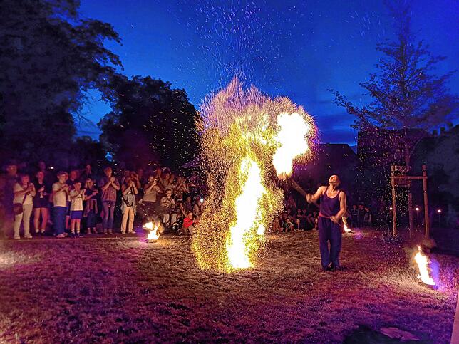 Bild 21: Bilderstory: Ein voller Erfolg war der vierte "Park in Flammen" in Ühlingen