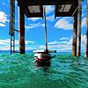 Mit einer solchen Boje wird bei einem Testlauf die Wasserqualität am Bodensee überwacht.
