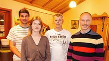 Das sind vier der Bewerber um einen Platz im Bad Säckinger Gemeinderat und im Kreistag (von links): Jareem Khawaja, Leonie Bühler, ...