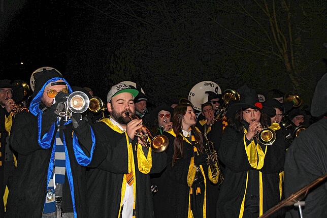 Bild 21: Bilder vom Nachtumzug beim Kleggau-Narrentreffen am Samstag