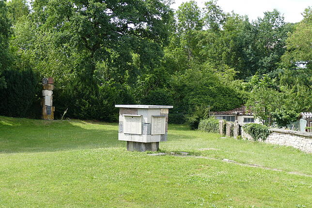 Der jüdische Friedhof in Tiengen.