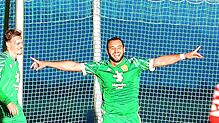 Drei Treffer: Sascha Strazzeri – hier ein Archivfoto – hatte Spaß beim 5:1-Erfolg des SV Herten beim Aufsteiger SV Waldhaus.