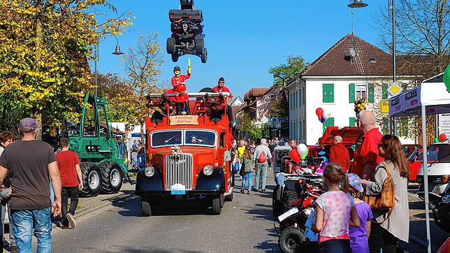 Die Schaffhauser Schluuchmusik, hier bei einer der früheren Veranstaltungen, ist fester Bestandteil des Klettgau Schaufensters. ...