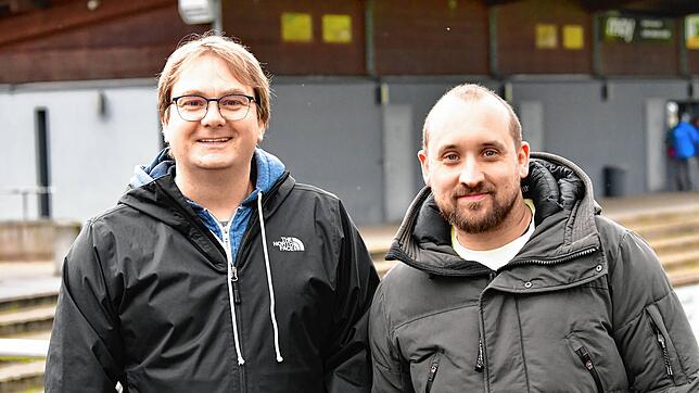 Verlängert: Tobias Schneider (links) und Philip Brand tragen auch in der Saison 2025/26 die sportliche Verantwortung beim ...