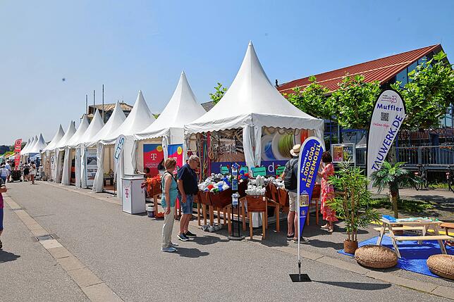 Bild 9: Maritimes Flair in Konstanz! Hier gibt's die ersten Bilder von der Bodenseewoche 2025