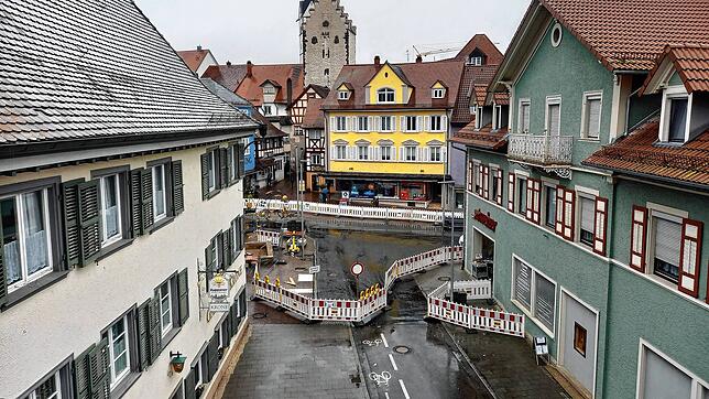Eine Woche früher als geplant wurde am Freitag die erste Bauphase an der Großbaustelle am Stadtgraben weitgehend abgeschlossen. Deswegen ...