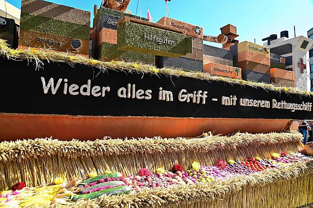 Der Gewinnerwagen der Landjugend Mönchweiler.