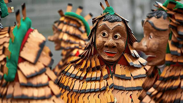 Der Klepperle-Narro gehört fest zur Radolfzeller Fasnacht. Die geplante Narrenreise im Rahmen der Heimattage muss jedoch in den Herbst ...