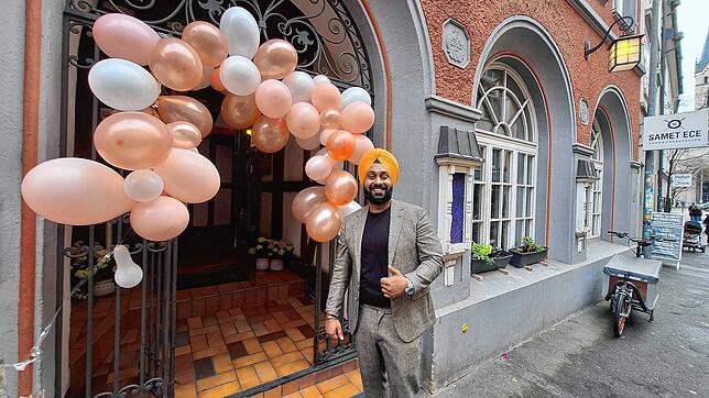 Bild 20: Indische Restaurant-Segnung durch einen Sikh-Priester in Konstanz: Wir haben die Bilder