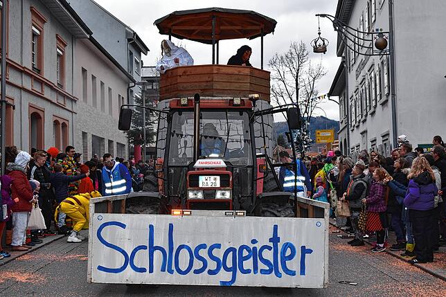 Bild 29: So bunt ziehen die Narren am Sonntag durch Wehr