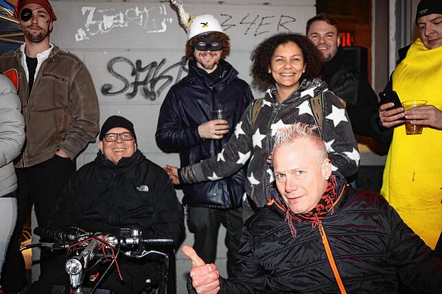 Bild 13: Endlich! Butzenlauf stimmt Konstanzer auf die Straßenfasnacht ein