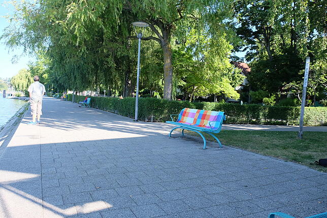 Café, Minigolf und Kiosk