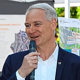 Karl Langensteiner-Schönborn, Baubürgermeister, beim Tag der Städtebauförderung