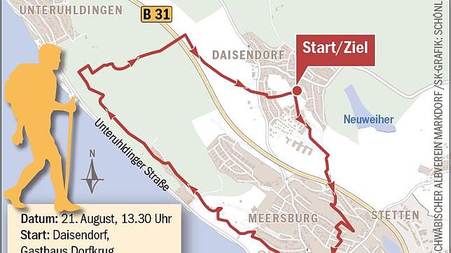 Bild : SÜDKURIER-Wanderung: Meersburger Aussichten auf dem Höhenweg