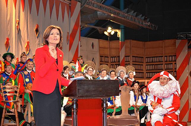 Malu Dreyer bei der Verhandlung 2017.