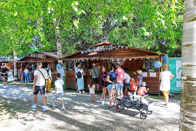 Bild 1: Konstanz: Drei Tage hat Konstanz gefeiert – jetzt ist das Stadtgartenfest 2024 leider vorbei