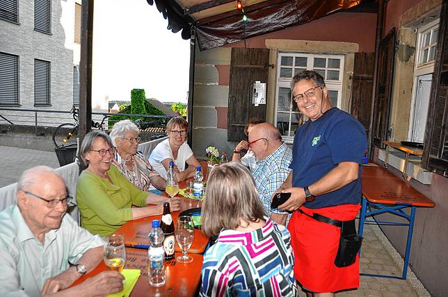 Bild 21: Sonnenstrahlen und Feststimmung in Markdorf