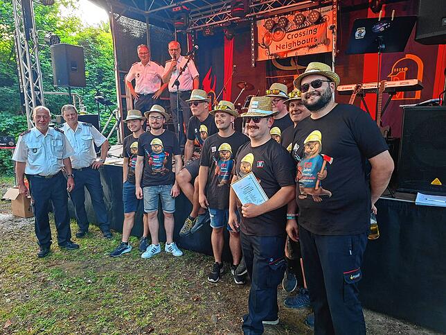 Bild 18: Tolle Stimmung und buntes Programm: Kreisfeuerwehrtag in Gottmadingen bietet Können und Spektakel