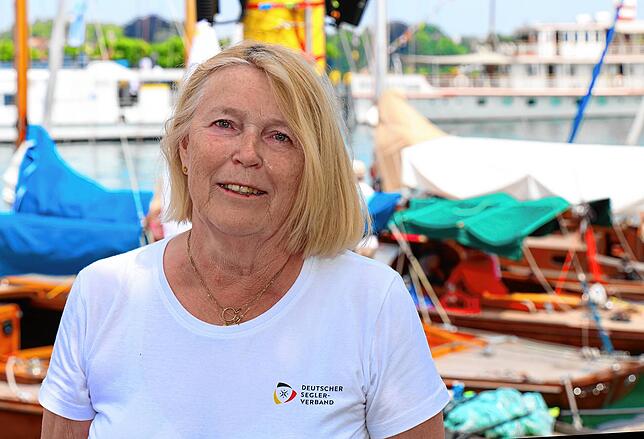 Fast schon Stammgast auf der Bodenseewoche: Mona Küppers, Präsidentin des Deutschen Seglerverbandes